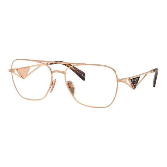NEW PRADA GOLD EYEGLASSES PRADA - Picture 1 of 3